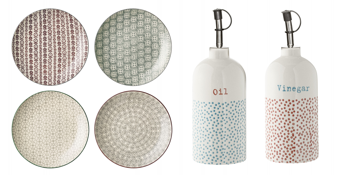 set oliviere si farfurii de servit